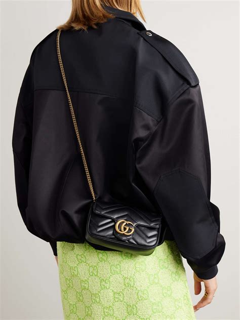 gucci gg marmont mini quilted leather bucket bag|Gucci Marmont mini bag price.